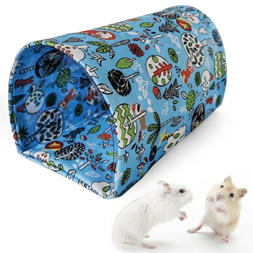 Hamstertunnelspielzeug, Tunnel für Kleintiere - Tragbarer Igelschutz, zusammenklappbar | Kleintier-Röhrentunnel, Tunnel für Tiere, Igel zum Verstecken und Ausruhen für Frettchen, Hamster, Chinchilla Hamstertunnelspielzeug, Tunnel für Kleintiere - Tragbarer Igelschutz, zusammenklappbar | Kleintier-Röhrentunnel, Tunnel für Tiere, Igel zum Verstecken und Ausruhen für Frettchen, Hamster, Chinchilla von Tewzafiya