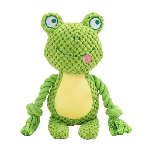 Hundekiefernspielzeug, quietschendes Spielzeug für Hunde, Cartoon -Seilpuppe für Welpen, Fuchs, Elefant, Froschform -Kauspielzeug mit Quietschen, Hunde interaktiver Puppe für aggressive Kauen Hundekiefernspielzeug, quietschendes Spielzeug für Hunde, Cartoon -Seilpuppe für Welpen, Fuchs, Elefant, Froschform -Kauspielzeug mit Quietschen, Hunde interaktiver Puppe für aggressive Kauen von Tewzafiya