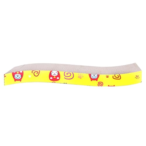 Katzenkratzer, Katzenkratzbrett - Wellpappen-Kratzkarton-Unterlage | Verschleißfestes Katzenkratz-Lounge-Bettspielzeug für Hauskatzen und kleine spielende und schlafende Kätzchen Katzenkratzer, Katzenkratzbrett - Wellpappen-Kratzkarton-Unterlage | Verschleißfestes Katzenkratz-Lounge-Bettspielzeug für Hauskatzen und kleine spielende und schlafende Kätzchen von Tewzafiya