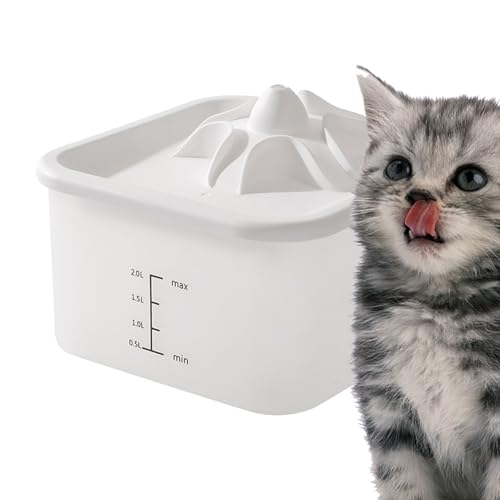Katzenwasserspender, Katzentrinkbrunnen,USB -Ladung Welpe Water Bowl | Automatischer -Trinktank, elektrischer Trinkfuttermittel für kleine mittelgroße große Katzen und Hunde Katzenwasserspender, Katzentrinkbrunnen,USB -Ladung Welpe Water Bowl | Automatischer -Trinktank, elektrischer Trinkfuttermittel für kleine mittelgroße große Katzen und Hunde von Tewzafiya
