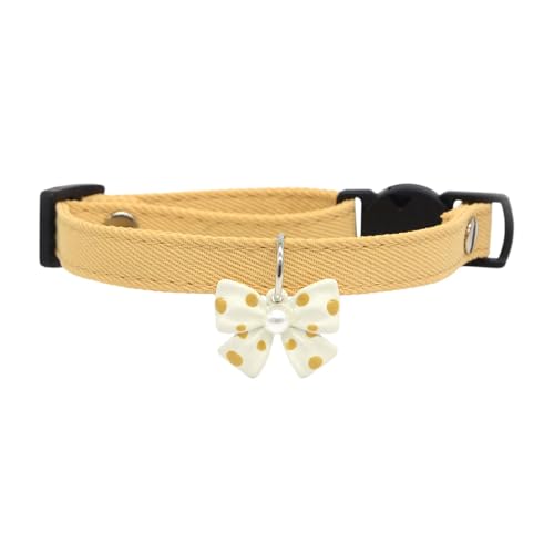 Kleines Haustier-Bowknot-Halsband, Kätzchen-Fliege-Halsband, Verstellbare Halsbänder mit Fliege für Hunde, Bequemes Halsband aus Baumwolle für kleine und große Hunde, Haustiere und Kätzchen Kleines Haustier-Bowknot-Halsband, Kätzchen-Fliege-Halsband, Verstellbare Halsbänder mit Fliege für Hunde, Bequemes Halsband aus Baumwolle für kleine und große Hunde, Haustiere und Kätzchen von Tewzafiya