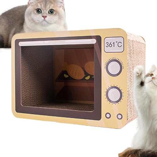 Radio Cat Croboker, große Katzenkratzer Lounge,Katzenkratzerbrett Stehen großes Radio | Wellblecher Papierbad zum Schutz der Möbel reduziert das Langeweile Lounge -Bett für Innenkätzchen Radio Cat Croboker, große Katzenkratzer Lounge,Katzenkratzerbrett Stehen großes Radio | Wellblecher Papierbad zum Schutz der Möbel reduziert das Langeweile Lounge -Bett für Innenkätzchen von Tewzafiya