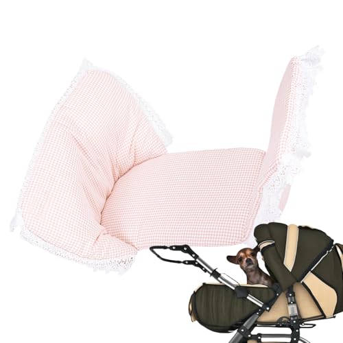 Tewzafiya Kissen für Haustierwagen, Haustier-Kinderwagen-Einlage | Weiche Unterlage für Haustier-Kinderwagen | Bequemes, atmungsaktives Haustier-Cart-Kissen für Hunde, Katzen, Welpen, Kätzchen Tewzafiya Kissen für Haustierwagen, Haustier-Kinderwagen-Einlage | Weiche Unterlage für Haustier-Kinderwagen | Bequemes, atmungsaktives Haustier-Cart-Kissen für Hunde, Katzen, Welpen, Kätzchen von Tewzafiya