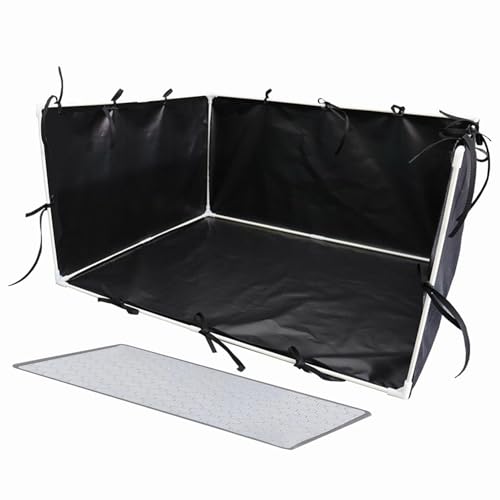 Welpenpee -Pad -Halter hohen Wänden, Hundedrüsenschachtel - Großes Hundedrüsenkastengehäuse | Einfach sauber Einstellbarer Haustier -Toilettenzaun 600D für Innen- und Außenbereiche Welpenpee -Pad -Halter hohen Wänden, Hundedrüsenschachtel - Großes Hundedrüsenkastengehäuse | Einfach sauber Einstellbarer Haustier -Toilettenzaun 600D für Innen- und Außenbereiche von Tewzafiya