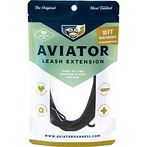 The AVIATOR Vogelgeschirr-Leinenverlängerung: 3 m für kleine bis xxlige Fliegergeschirr von The Aviator