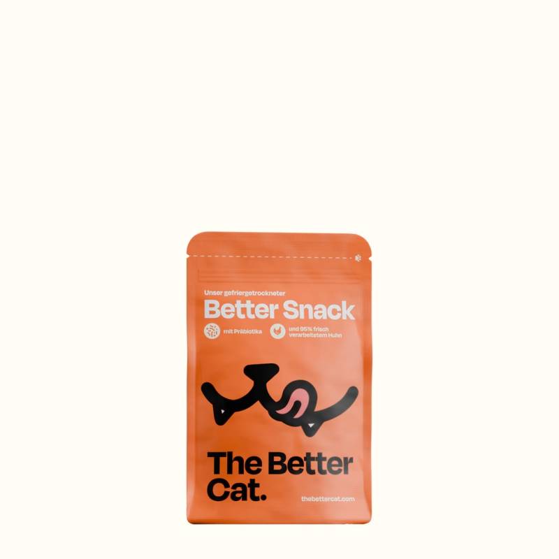 50g Premium Leckerlis für Katzen mit 95% gefriergetrocknetem, frischem Hühnerfleisch von The Better Cat 50g Premium Leckerlis für Katzen mit 95% gefriergetrocknetem, frischem Hühnerfleisch von The Better Cat von The Better Cat