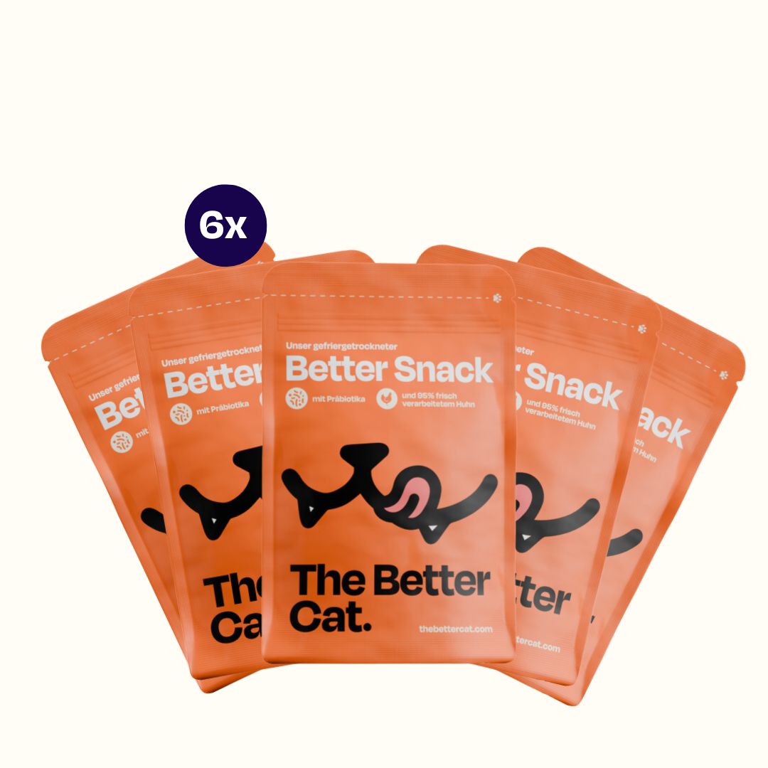 6x50g gefriergetrockneter Hühnersnack von The Better Cat 6x50g gefriergetrockneter Hühnersnack von The Better Cat von The Better Cat