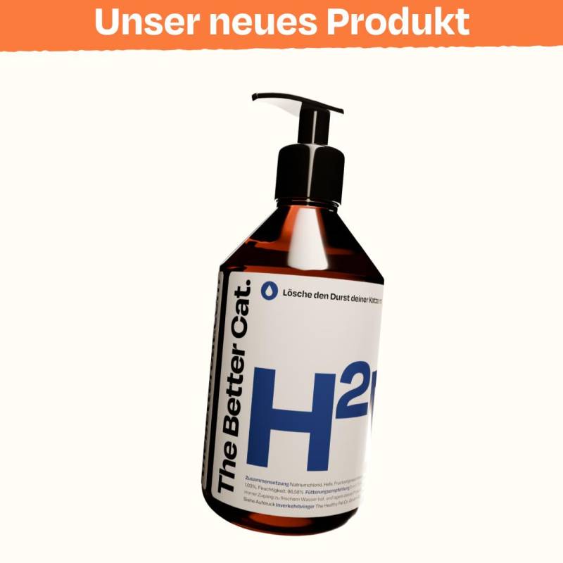 H2MIAU Hydration Booster – Hydrierendes Nahrungsergänzungsmittel für Katzen, 250ml von The Better Cat H2MIAU Hydration Booster – Hydrierendes Nahrungsergänzungsmittel für Katzen, 250ml von The Better Cat von The Better Cat