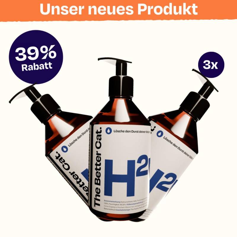 H2Miau Hydration Booster Sparpaket H2Miau Hydration Booster Sparpaket von The Better Cat