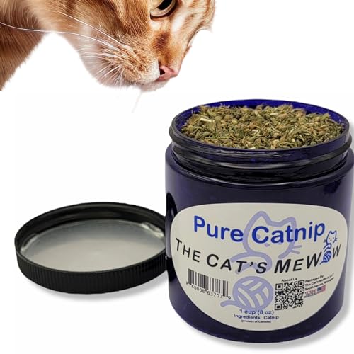 The Cat's MeWow 100 % reine Katzenminze – ganz natürlich, nicht süchtig machendes Leckerli für Katzen und Kätzchen The Cat's MeWow 100 % reine Katzenminze – ganz natürlich, nicht süchtig machendes Leckerli für Katzen und Kätzchen von The Cat's MeWow