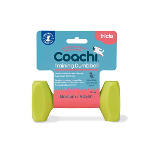 Coachi Training Dumbbell, schwimmt, weites Werfen, klassisches Apportierspielzeug, Jagdhund- und Welpentraining. Hundezubehör, sehr robust und beständig, für mittelgroße Hunde und Welpen Coachi Training Dumbbell, schwimmt, weites Werfen, klassisches Apportierspielzeug, Jagdhund- und Welpentraining. Hundezubehör, sehr robust und beständig, für mittelgroße Hunde und Welpen von Company of Animals
