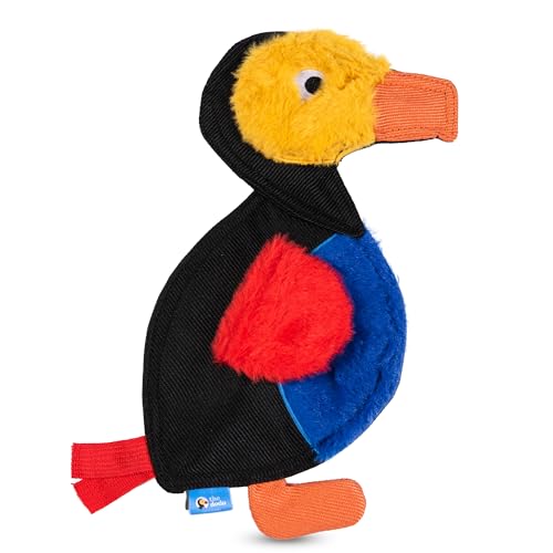 The Dodo Stuffing-Free Durable Dodo Bird Hundespielzeug; Stuffingless Spielzeug für Hunde; No Stuffing Hundespielzeug mit Knistergeräusch und Quietscher; Dodo BirdToy für Hunde im flachen Stil Plüsch The Dodo Stuffing-Free Durable Dodo Bird Hundespielzeug; Stuffingless Spielzeug für Hunde; No Stuffing Hundespielzeug mit Knistergeräusch und Quietscher; Dodo BirdToy für Hunde im flachen Stil Plüsch von The Dodo
