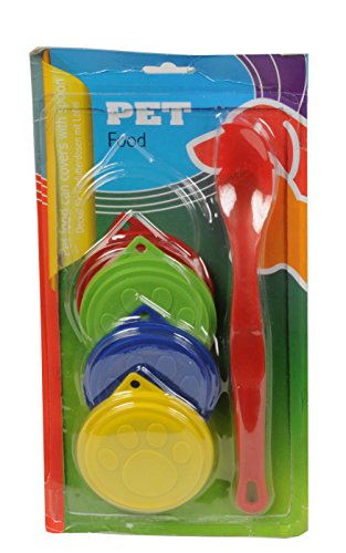 Unbekannt Dog – 29355 – Deckel 8,5 cm für Futterdosen und Löffel – 5-teiliges Sortiment Unbekannt Dog – 29355 – Deckel 8,5 cm für Futterdosen und Löffel – 5-teiliges Sortiment von The Dog Company