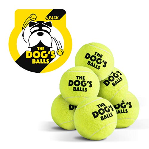 The Dog's Balls, Hunde-Tennisbälle, 6er-Pack, von The Dog's Balls