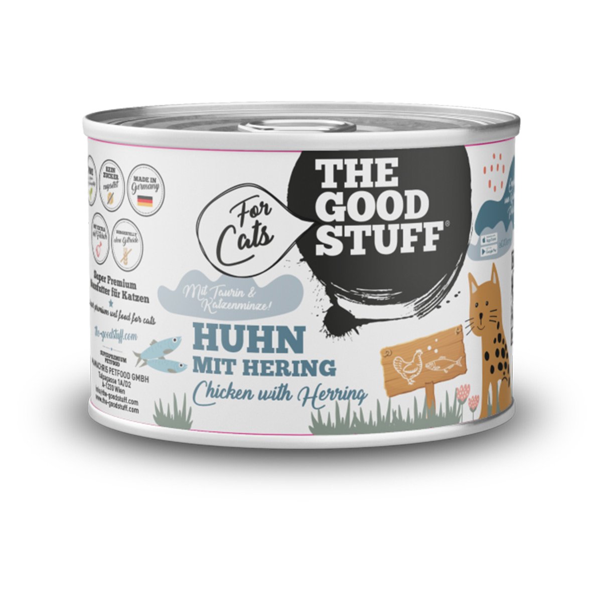 The Goodstuff Adult Huhn mit Hering 6x200g von The Goodstuff