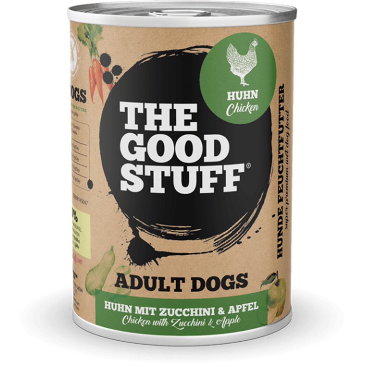 The Goodstuff Adult Huhn mit Zucchini & Apfel 6x400g von The Goodstuff