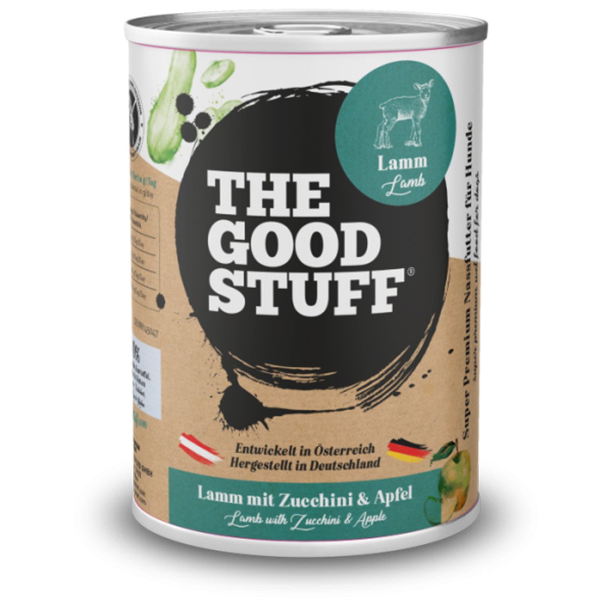 The Goodstuff Adult Lamm mit Zucchini & Apfel 6x400g von The Goodstuff