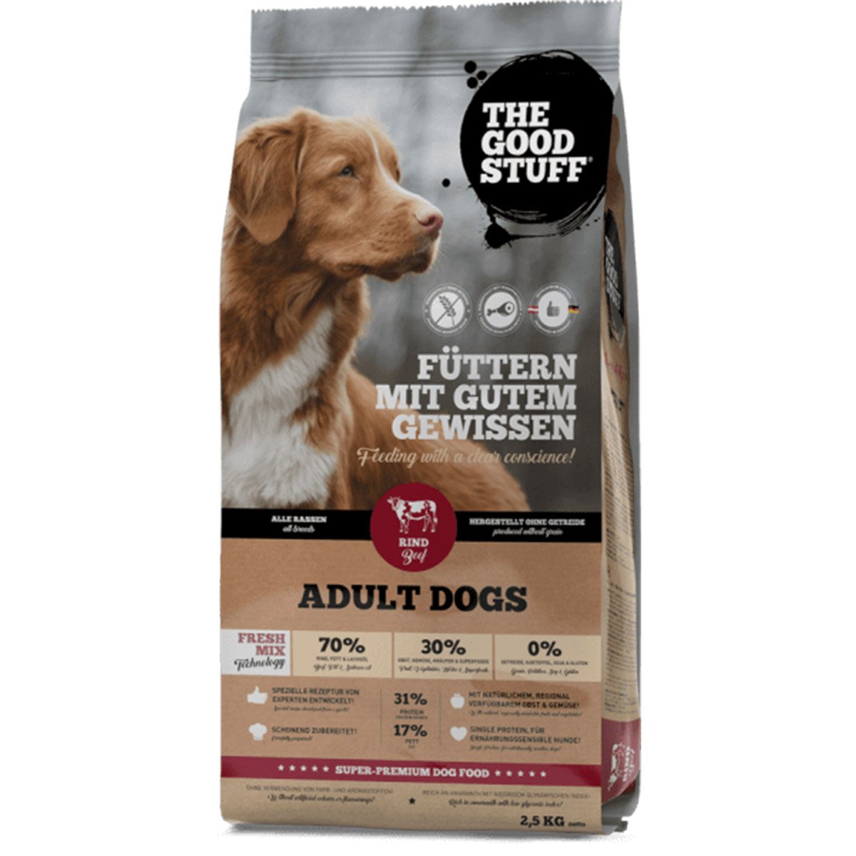 The Goodstuff Adult Rind 2,5kg The Goodstuff Adult Rind 2,5kg von The Goodstuff