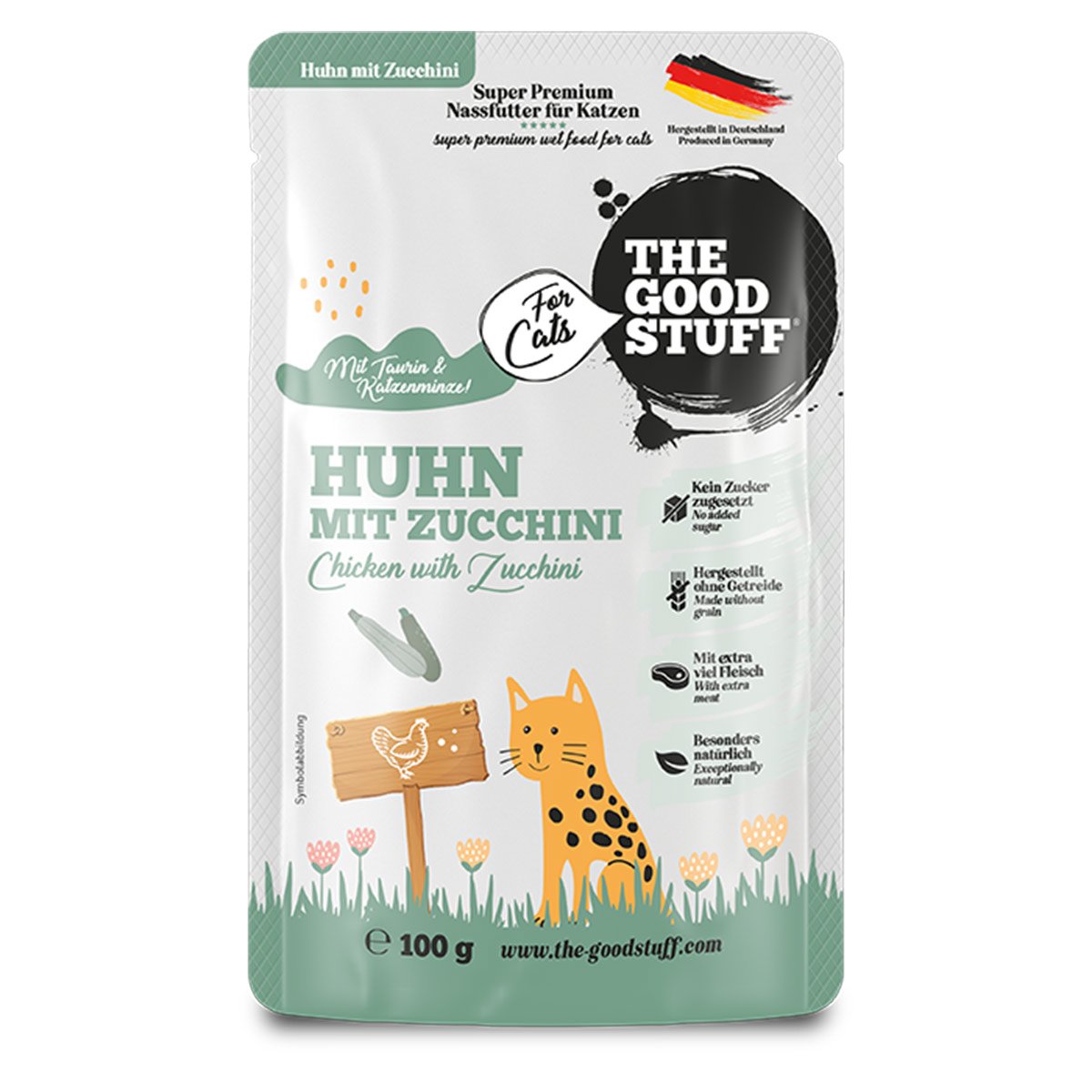 The Goodstuff Huhn mit Zuccini Pouches 12x100 g The Goodstuff Huhn mit Zuccini Pouches 12x100 g von The Goodstuff