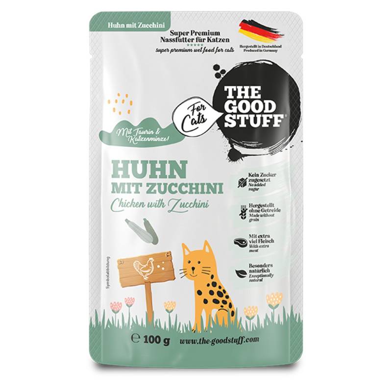 The Goodstuff Huhn mit Zuccini Pouches 12x100 g The Goodstuff Huhn mit Zuccini Pouches 12x100 g von The Goodstuff