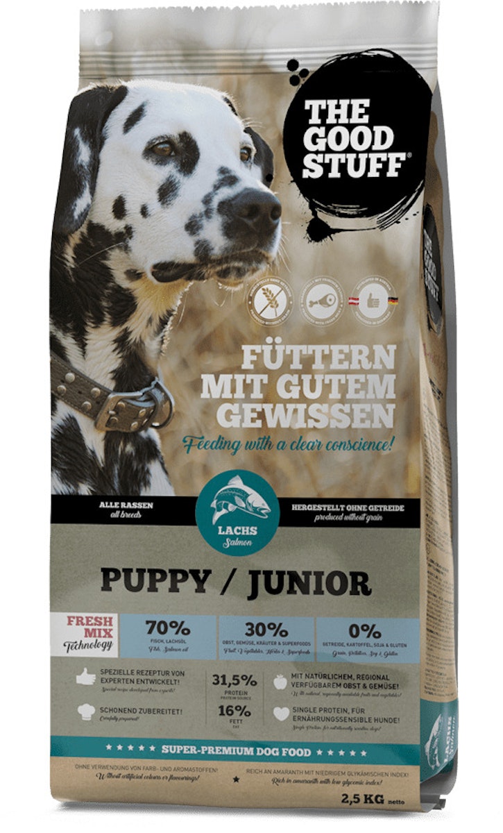 The Goodstuff Puppy/Junior Salmon Hundetrockenfutter von The Goodstuff