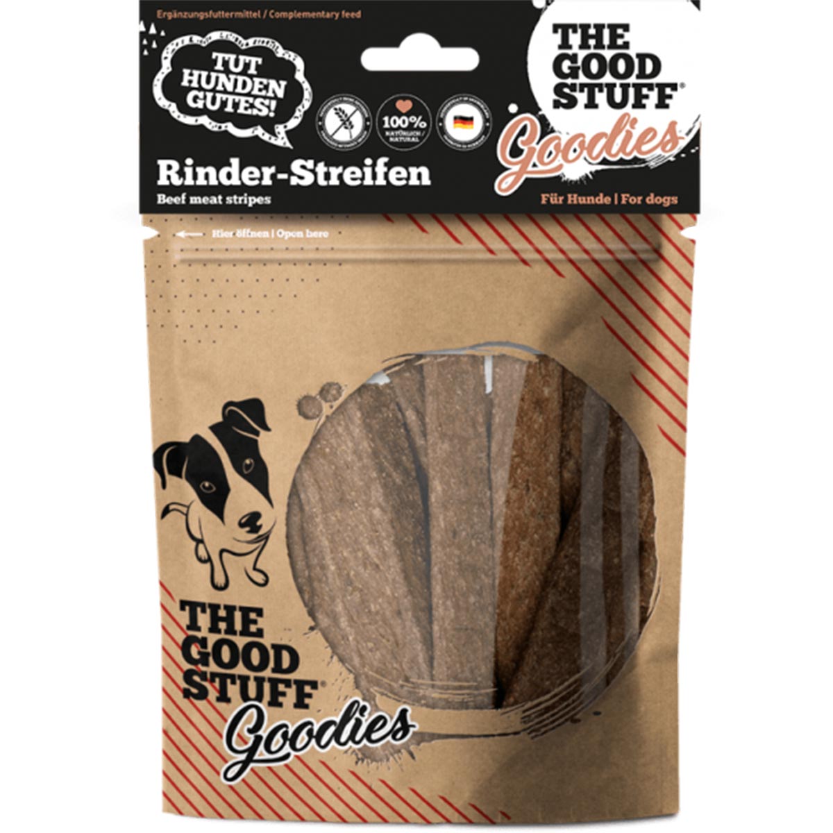 The Goodstuff Rinder-Streifen 150g von The Goodstuff