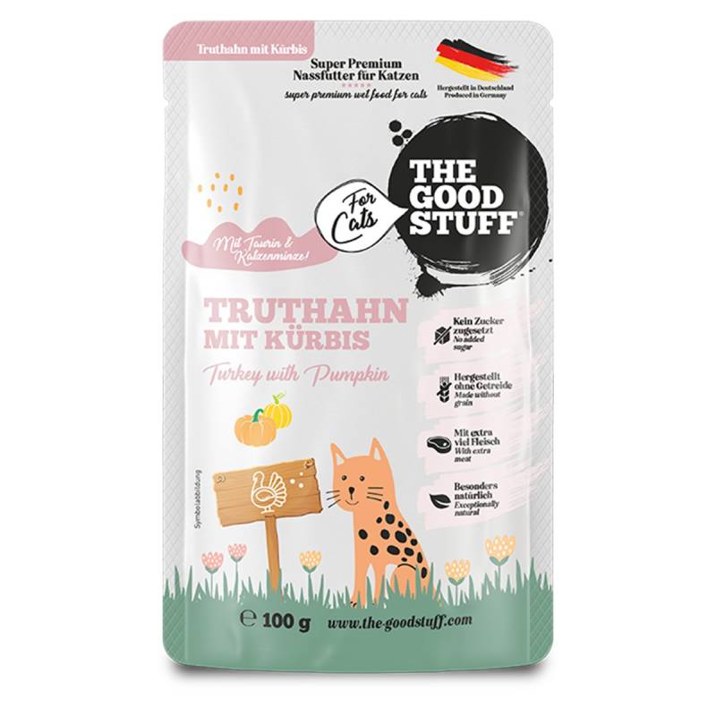 The Goodstuff Truthahn mit Kürbis Pouches 12x100 g The Goodstuff Truthahn mit Kürbis Pouches 12x100 g von The Goodstuff