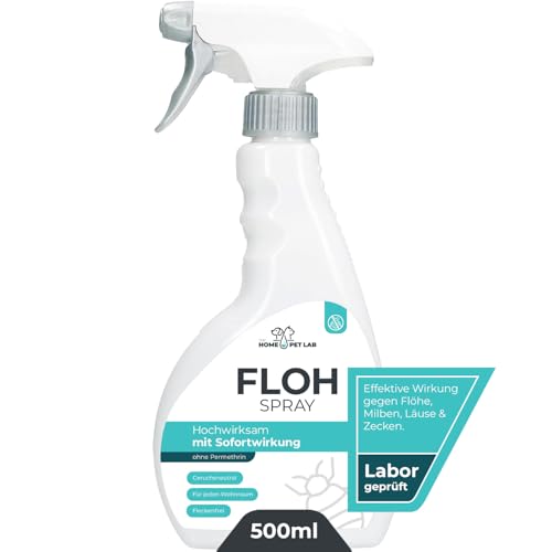 The Home Pet Lab Floh Spray für Wohnung und Möbel - Anti Flohmittel als Umgebungsspray gegen Flöhe im Haushalt bei Hunden und Katzen The Home Pet Lab Floh Spray für Wohnung und Möbel - Anti Flohmittel als Umgebungsspray gegen Flöhe im Haushalt bei Hunden und Katzen von The Home Pet Lab
