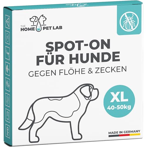 The Home Pet Lab Spot On Zecken- und Floh Schutz für Katzen, Effektiver Zeckenschutz für die Katze, 3 Monate Langzeitwirkung gegen Zecken (S: 1,5-4 Kilo) von The Home Pet Lab
