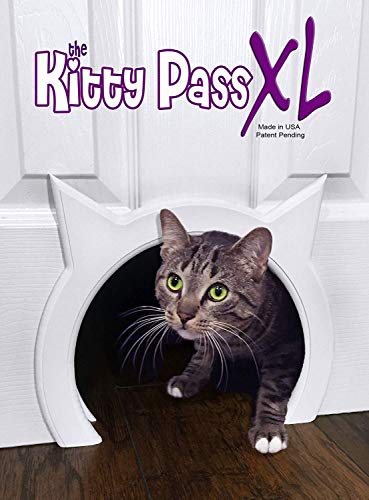 The Kitty Pass XL Große Katzentür für den Innenbereich, versteckte Katzentoilette The Kitty Pass XL Große Katzentür für den Innenbereich, versteckte Katzentoilette von The Kitty Pass