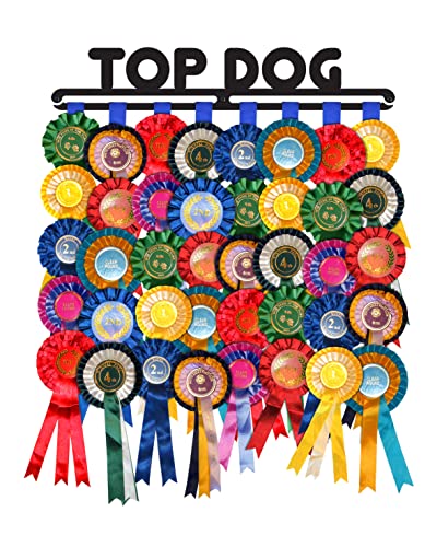 The Medal Hanger Shop Top Dog | Schwarz | Rosette/Band Display Halter | Hergestellt in Großbritannien The Medal Hanger Shop Top Dog | Schwarz | Rosette/Band Display Halter | Hergestellt in Großbritannien von The Medal Hanger Shop