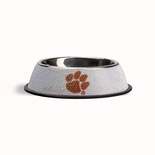 The Memory Company Lizenzierter NCAA Bling Team Logo Futternapf aus Edelstahl, Clemson University The Memory Company Lizenzierter NCAA Bling Team Logo Futternapf aus Edelstahl, Clemson University von The Memory Company