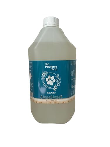The Pawfume Shop Dog Fragrance Shampoo | Luxury Grooming for Canines with Baltic Amber | Natural Ingredients for a Pristine Coat | Sustainable and Vegan-Friendly - 5L The Pawfume Shop Dog Fragrance Shampoo | Luxury Grooming for Canines with Baltic Amber | Natural Ingredients for a Pristine Coat | Sustainable and Vegan-Friendly - 5L von The Pawfume Shop