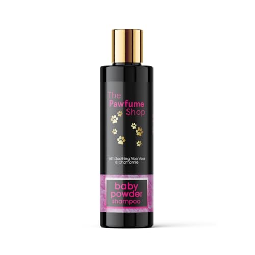 The Pawfume Shop Hundeshampoo mit Duft, luxuriöses Hundetoilette mit Babypuderduft, natürliche Inhaltsstoffe für makelloses Fell, nachhaltig und vegan, 250 ml The Pawfume Shop Hundeshampoo mit Duft, luxuriöses Hundetoilette mit Babypuderduft, natürliche Inhaltsstoffe für makelloses Fell, nachhaltig und vegan, 250 ml von The Pawfume Shop
