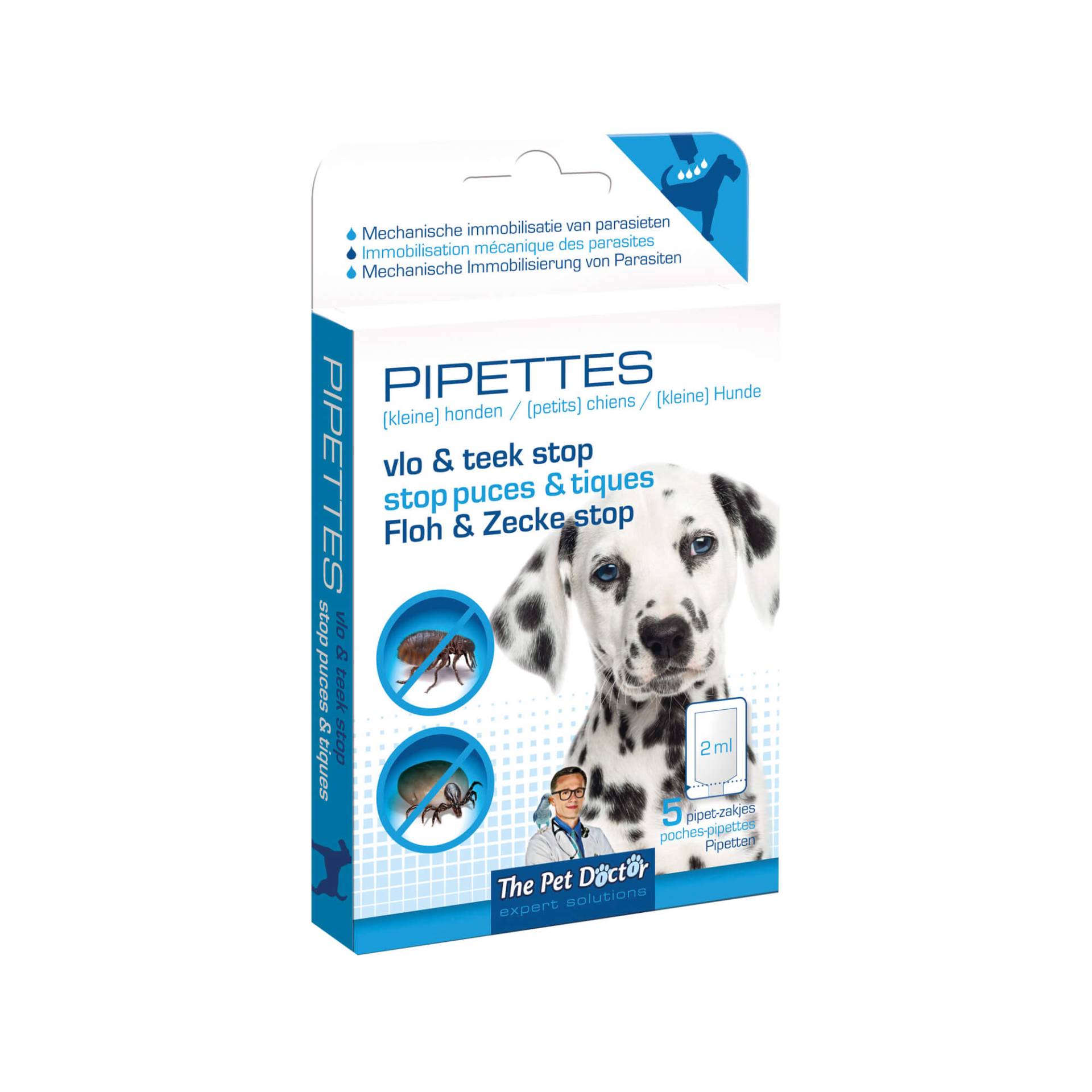 TPD Floh & Zecken Stop Hund - 5 Pipetten TPD Floh & Zecken Stop Hund - 5 Pipetten von The Pet Doctor