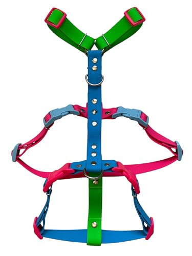 The Third Strap Tocht-Hosenträger für Hund, Whippet, Wasserdicht, Hexaline und Tree Bark, Einstellbare Brustumfang 52-75 cm (Hipster, W) von The Third Strap
