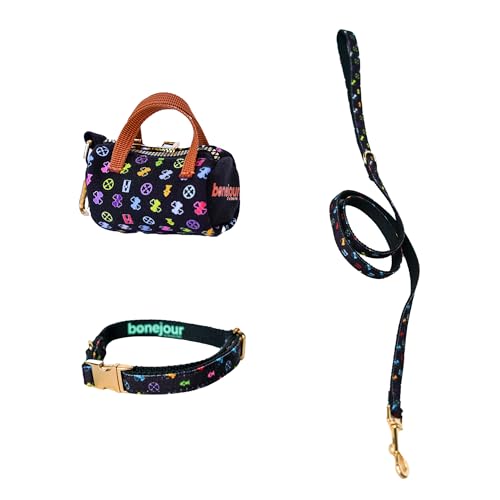 The Green Pet Shop Bonejour Bundle Schwarz (Petite) von TheGreenPetShop