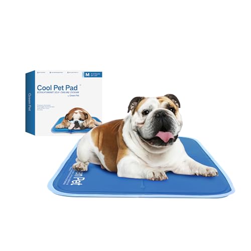 TheGreenPetShop Hunde Kühlmatte,Gel Selbstkühlende Matte für Hunde,Das Must-Have Cool Pet Pad für Heißes Sommerwetter,Patentiertes druckaktiviertes Haustier Kühlkissen, Kein Wasser oder Strom nötig TheGreenPetShop Hunde Kühlmatte,Gel Selbstkühlende Matte für Hunde,Das Must-Have Cool Pet Pad für Heißes Sommerwetter,Patentiertes druckaktiviertes Haustier Kühlkissen, Kein Wasser oder Strom nötig von TheGreenPetShop