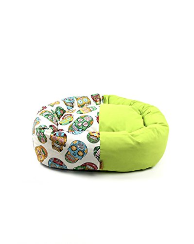 ThePetLover TPL130008 Hundebett Donut für Totenkopf, M, Mehrfarbig ThePetLover TPL130008 Hundebett Donut für Totenkopf, M, Mehrfarbig von ThePetLover
