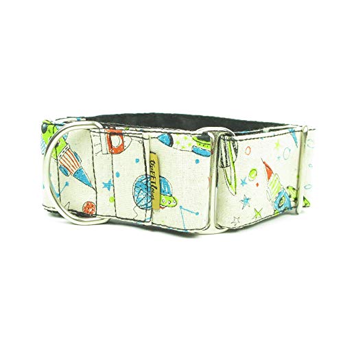 ThePetLover TPL150032 Martingale Spacekid Hundehalsband, S von ThePetLover