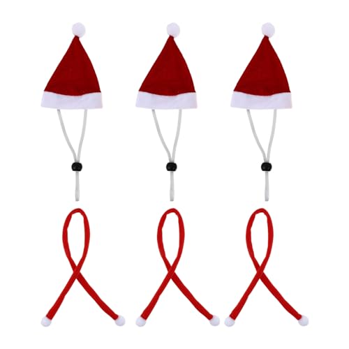 6 Stück Mini-Weihnachtsmannmützen, Weihnachtsmütze, Hühnermütze, Schal-Set, rot, grün, kleine Tiermütze, verstellbar, für Geflügel, Henne, Hahn, Hamster, Ente, Eidechse, Meerschweinchen 6 Stück Mini-Weihnachtsmannmützen, Weihnachtsmütze, Hühnermütze, Schal-Set, rot, grün, kleine Tiermütze, verstellbar, für Geflügel, Henne, Hahn, Hamster, Ente, Eidechse, Meerschweinchen von Theaque