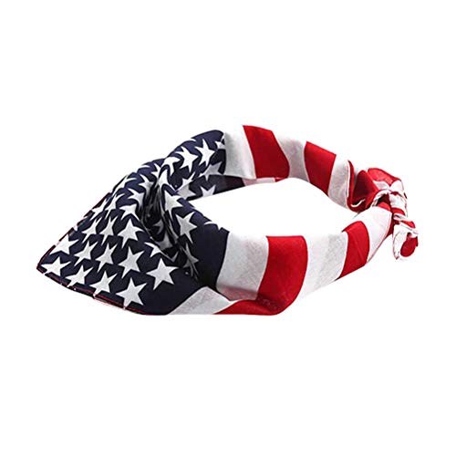Hundehalstücher mit amerikanischer Flagge, für kleine, mittelgroße und große Hunde, Welpenschals, täglich, Bobs, Haustiere, Schal, Dreieck-Lätzchen, Halstuch, waschbar, verstellbar Hundehalstücher mit amerikanischer Flagge, für kleine, mittelgroße und große Hunde, Welpenschals, täglich, Bobs, Haustiere, Schal, Dreieck-Lätzchen, Halstuch, waschbar, verstellbar von Theaque