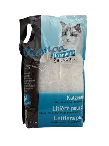 Thempa Silicat Katzenstreu I natürliches antibakterielles Streu I kein Klumpen I saugfähig & zuverlässig geruchsbindend I Vorratspack 2x8L Thempa Silicat Katzenstreu I natürliches antibakterielles Streu I kein Klumpen I saugfähig & zuverlässig geruchsbindend I Vorratspack 2x8L von bontoy