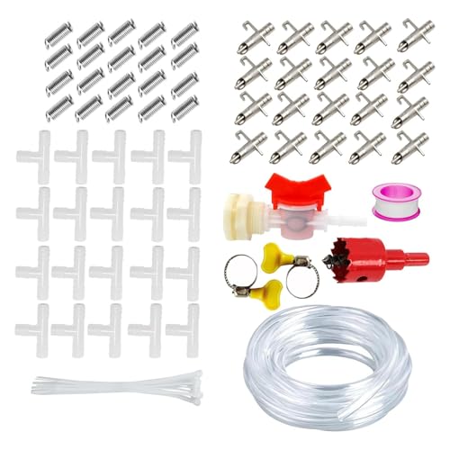 Effizientes Nippel-Bewässerungs-Kits, Bewässerungssysteme für Kaninchen, Geflügel, inklusive Schlauch, automatischer Käfig-Wasserversorgungssysteme, Wasserzufuhrsysteme Effizientes Nippel-Bewässerungs-Kits, Bewässerungssysteme für Kaninchen, Geflügel, inklusive Schlauch, automatischer Käfig-Wasserversorgungssysteme, Wasserzufuhrsysteme von Thewasc