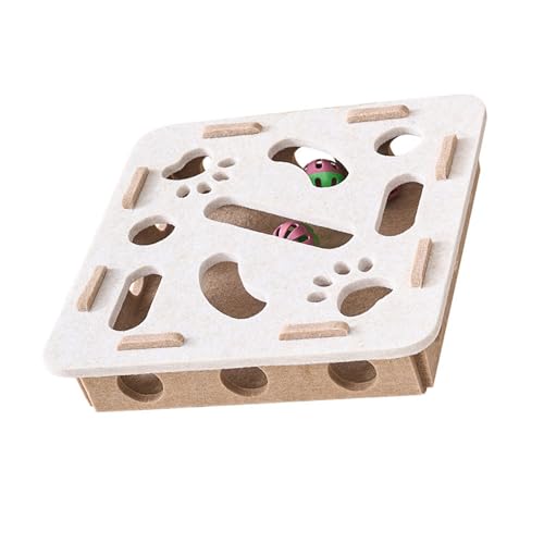 Filz Katzen Puzzle Spielzeug mit abnehmbaren Glocken Interaktives Puzzle Design Mental Stimulation Spiel Safe Box Katzen Interaktives Spielzeug Filz Katzen Puzzle Spielzeug mit abnehmbaren Glocken Interaktives Puzzle Design Mental Stimulation Spiel Safe Box Katzen Interaktives Spielzeug von Thewasc