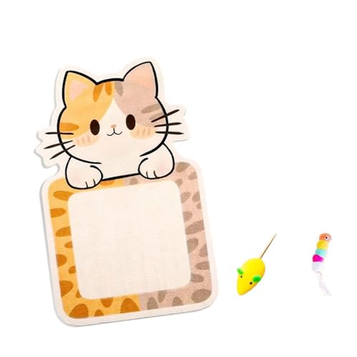 Ohne Rückstände, Wandmontage, selbstklebende Rückseite, platzsparend, Katzenkrallenbrett Ohne Rückstände, Wandmontage, selbstklebende Rückseite, platzsparend, Katzenkrallenbrett von Thewasc