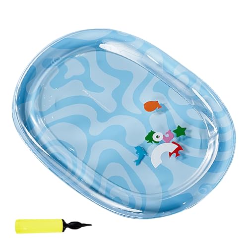 Verdicktes PVC-Haustier-Kühlkissen mit Inflator für drinnen und draußen, Wassermatte für kleine Hunde und Katzen, Haustier-Kühlkissen Verdicktes PVC-Haustier-Kühlkissen mit Inflator für drinnen und draußen, Wassermatte für kleine Hunde und Katzen, Haustier-Kühlkissen von Thewasc