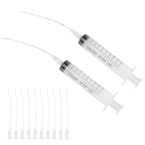 Thoquene 2 Stück 10ml Spritze mit 10 Stück Schlauch Set, Jungvögel Füttern Spritzen, Tauben Knopfkanüle Thoquene 2 Stück 10ml Spritze mit 10 Stück Schlauch Set, Jungvögel Füttern Spritzen, Tauben Knopfkanüle von Thoquene