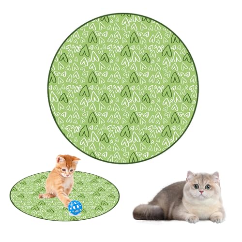 Thoquene Katzen Spielmatte, Interaktives Spielteppich Katze von Thoquene