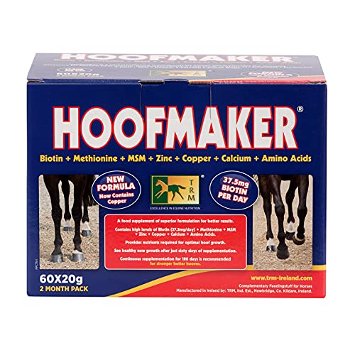 Thoroughbred Remedies TRM Hoofmaker - 60 x 20 G Sachet - Clear, Unisex, TRI0058 von Thoroughbred Remedies